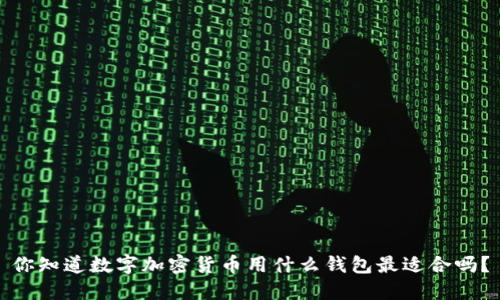 你知道数字加密货币用什么钱包最适合吗？