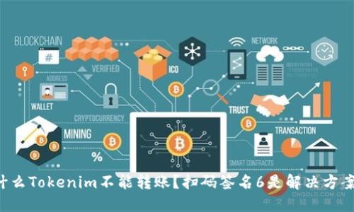 为什么Tokenim不能转账？扫码签名6是解决方案吗？