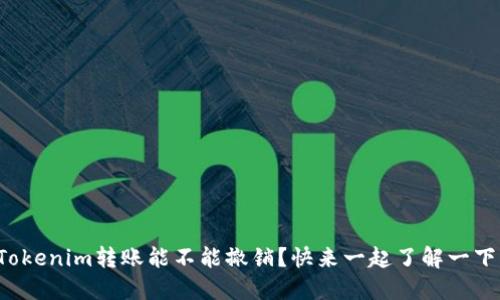 Tokenim转账能不能撤销？快来一起了解一下！