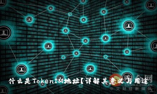 什么是TokenIM地址？详解其意义与用途