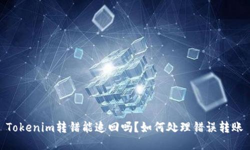 Tokenim转错能追回吗?如何处理错误转账